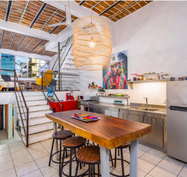 Unique Bohemian home in the heart of the Art District of Puerto Vallarta